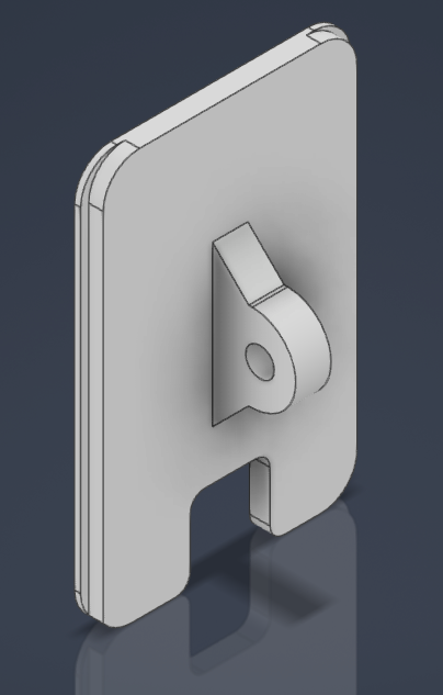 Simplisafe Indoor Camera Mount Back