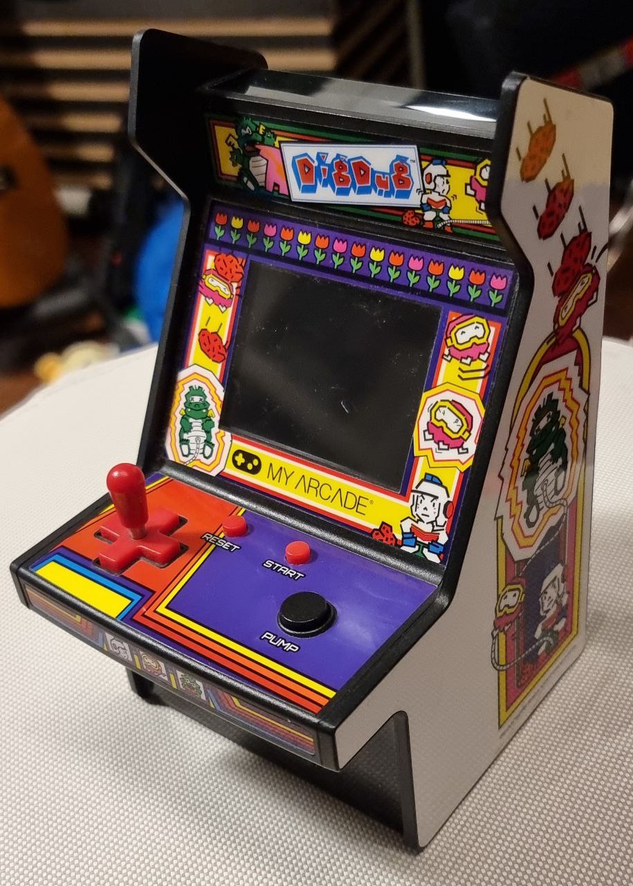 DIG DUG - My Arcade Battery Cover