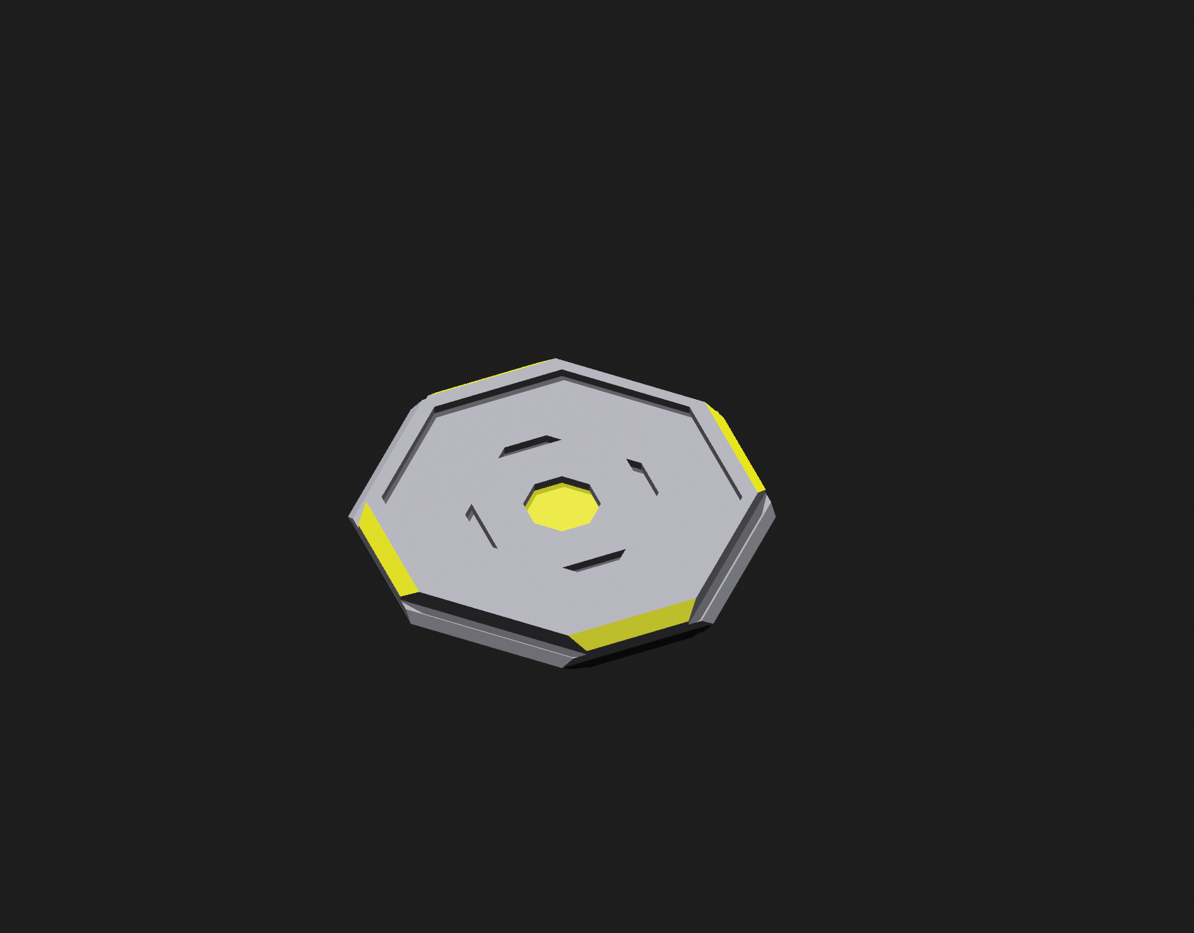 Futuristic Drink Coaster
