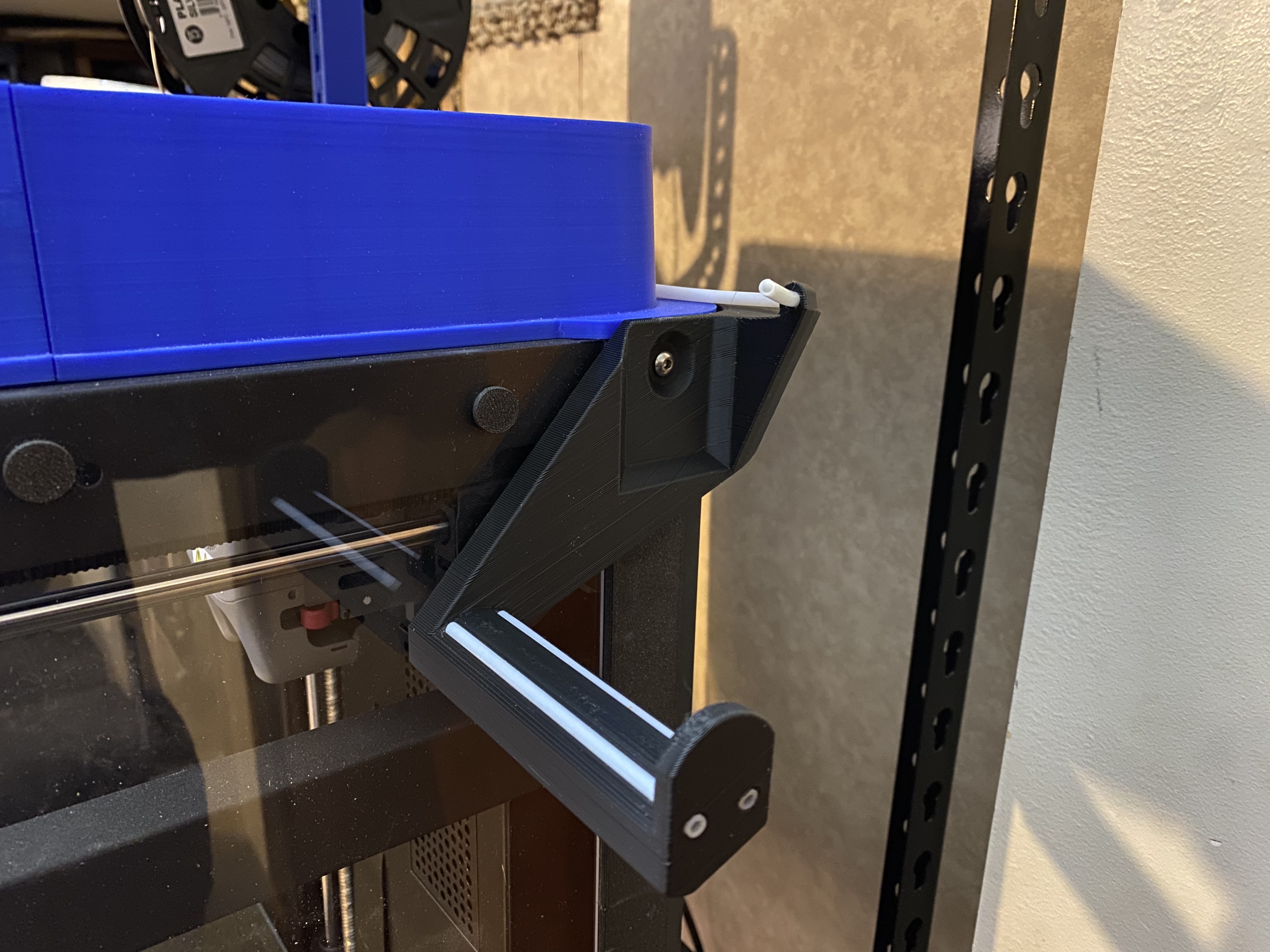 Flashforge Adventurer 5M (AD5M) IMPROVED, SIDE-MOUNT Spool Holder, Inlet, Runout Sensor Mount! v3.1
