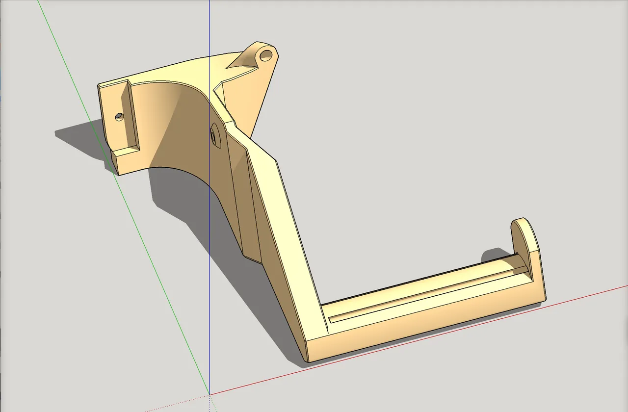 Flashforge Adventurer 5M (AD5M) IMPROVED, SIDE-MOUNT Spool Holder