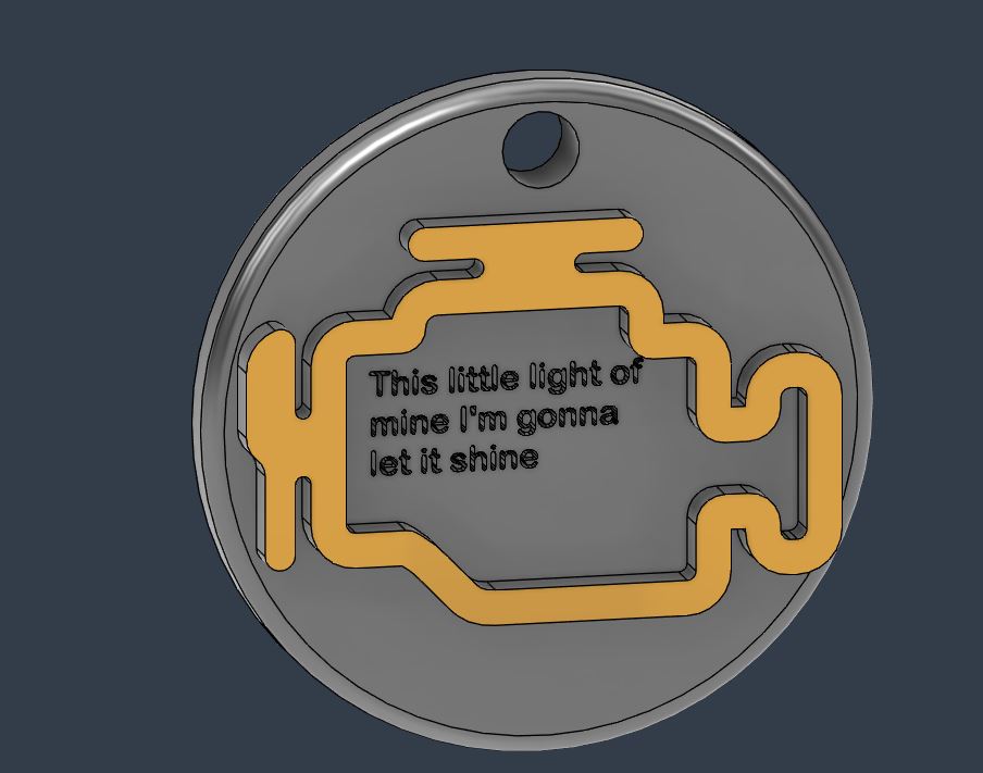 Check Engine light of mine