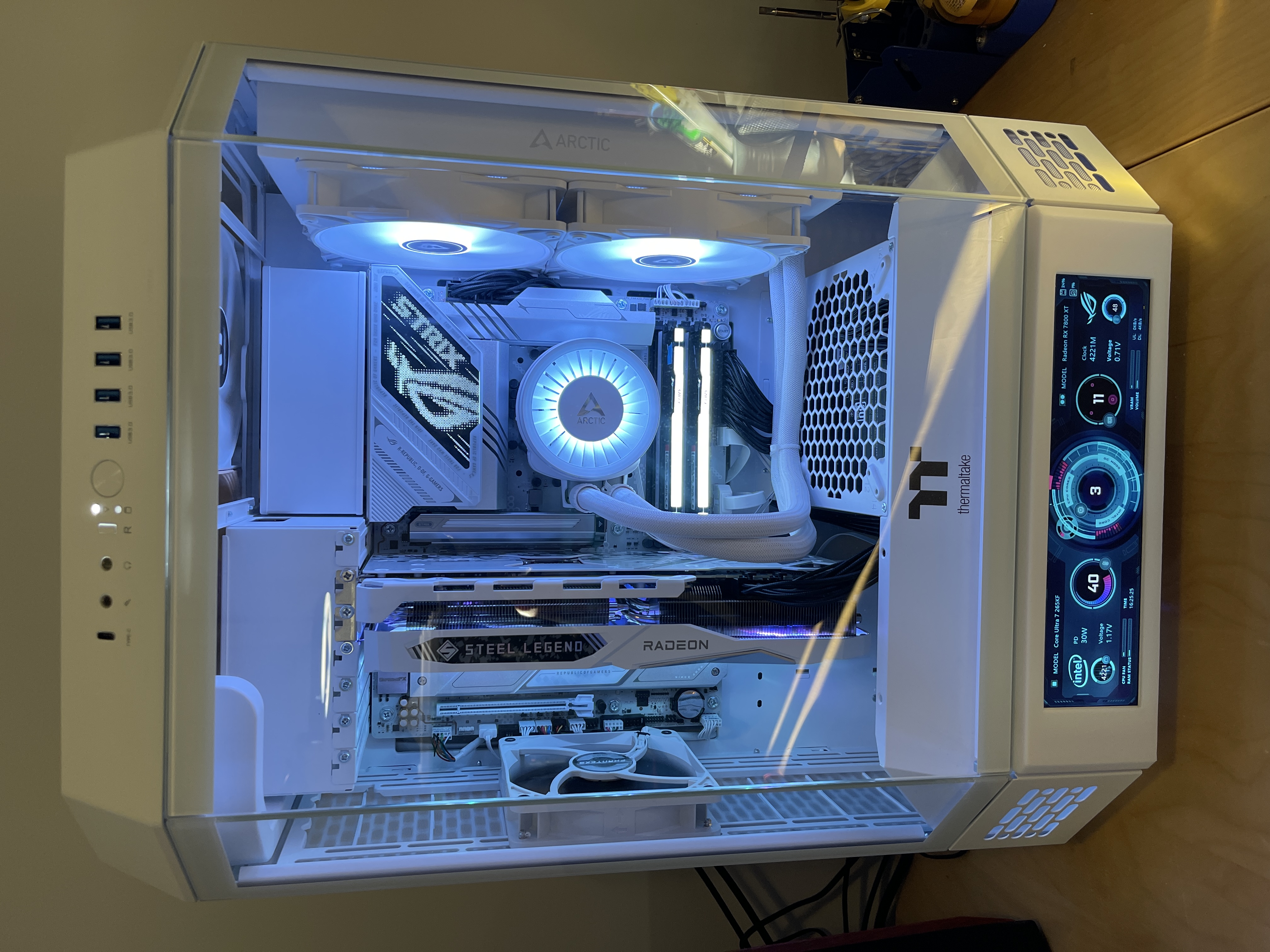 Thermaltake T600 bezel for Turzx 8.8" sensor panel