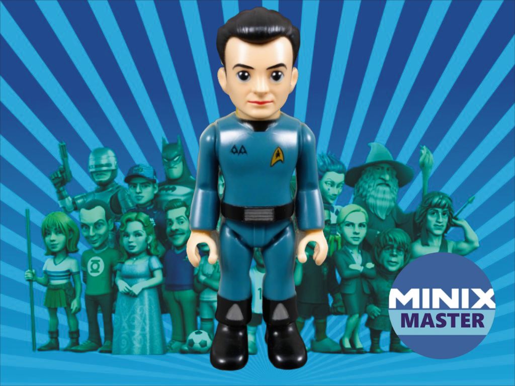 star trek data  minix figure