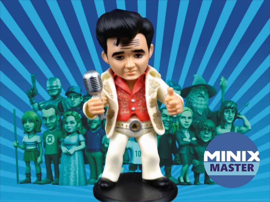 elvis  minix figure