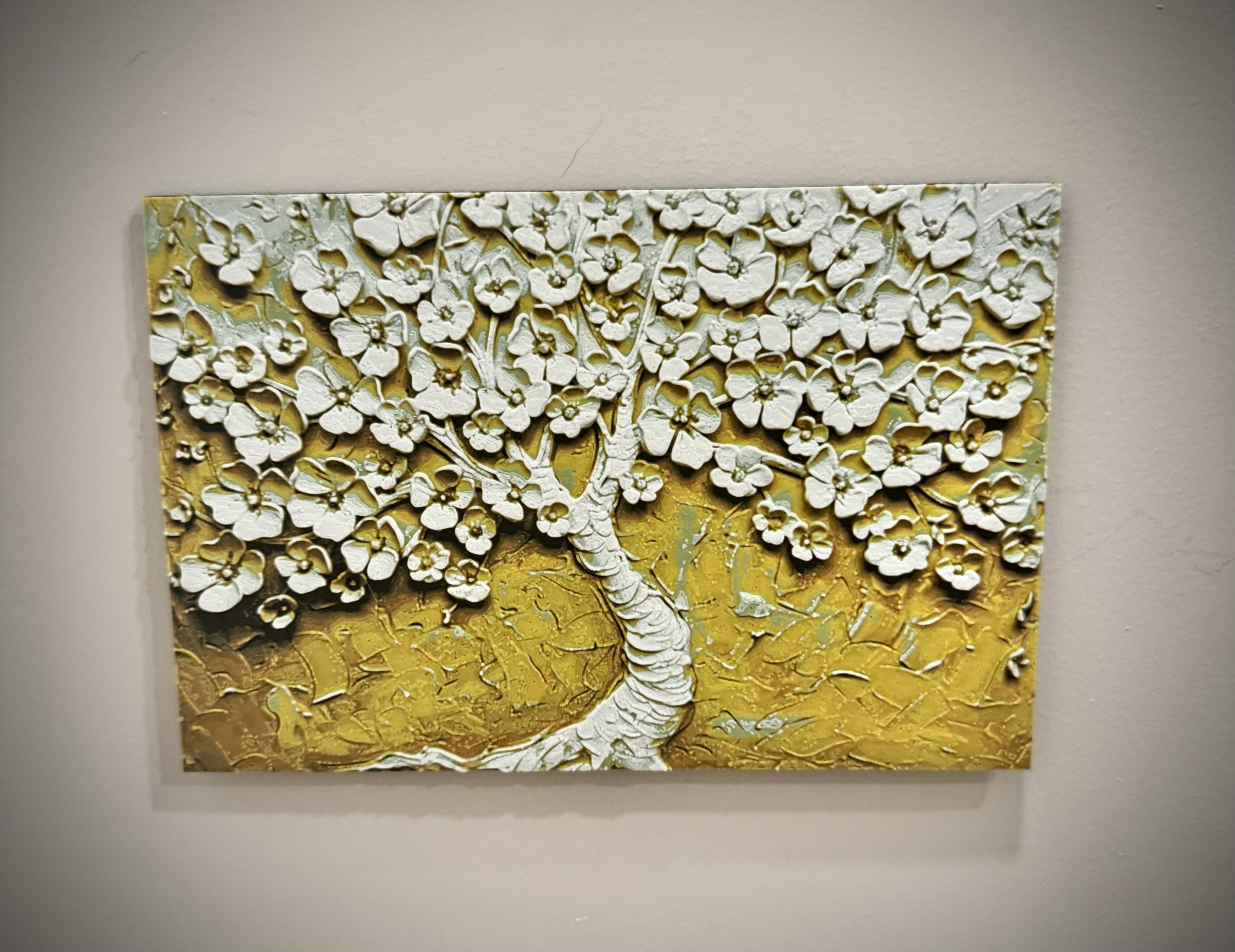 Tree Painting Abstract Art HueForge Bonsai Colorful