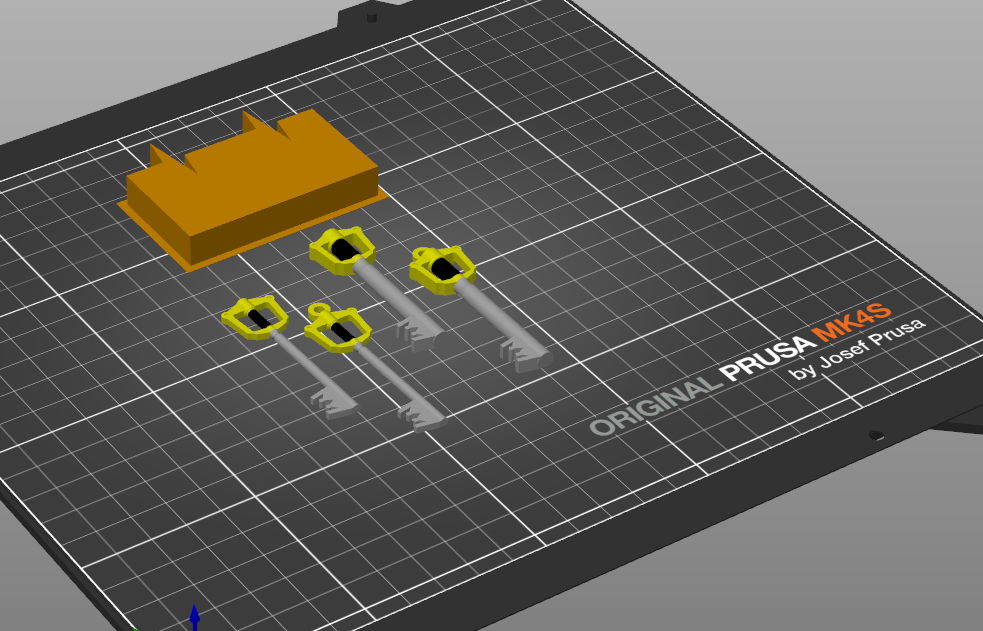 Miniatura 2 do modelo 3D Keyblade Keychain