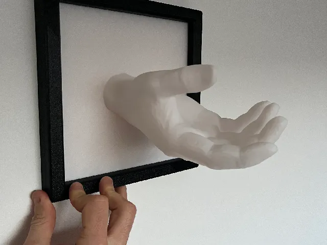 sexy coat hook hand frame