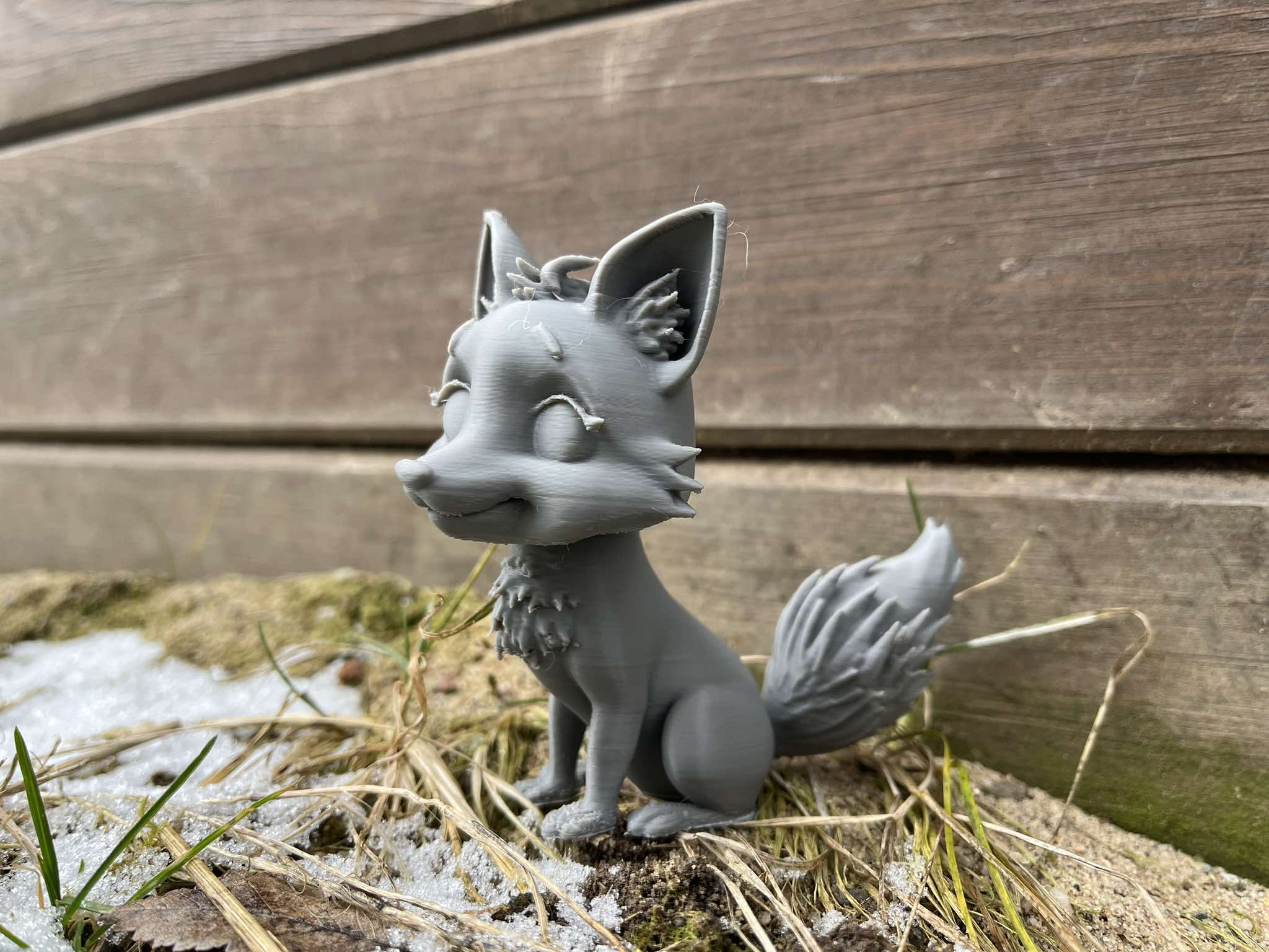 Miniatura 3 do modelo 3D Cute Forest Fox