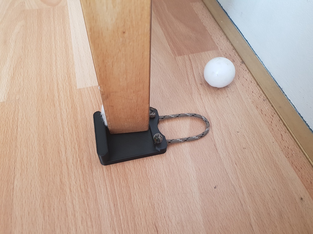 Door stopper with rope