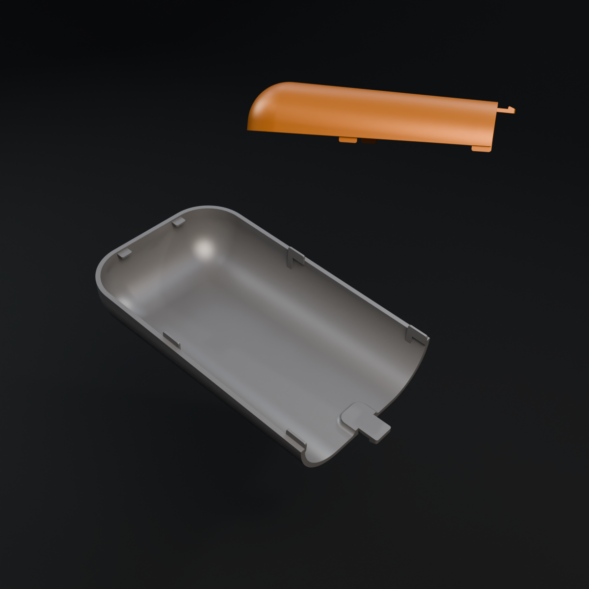 TCL RC833 remote battery cover replacement