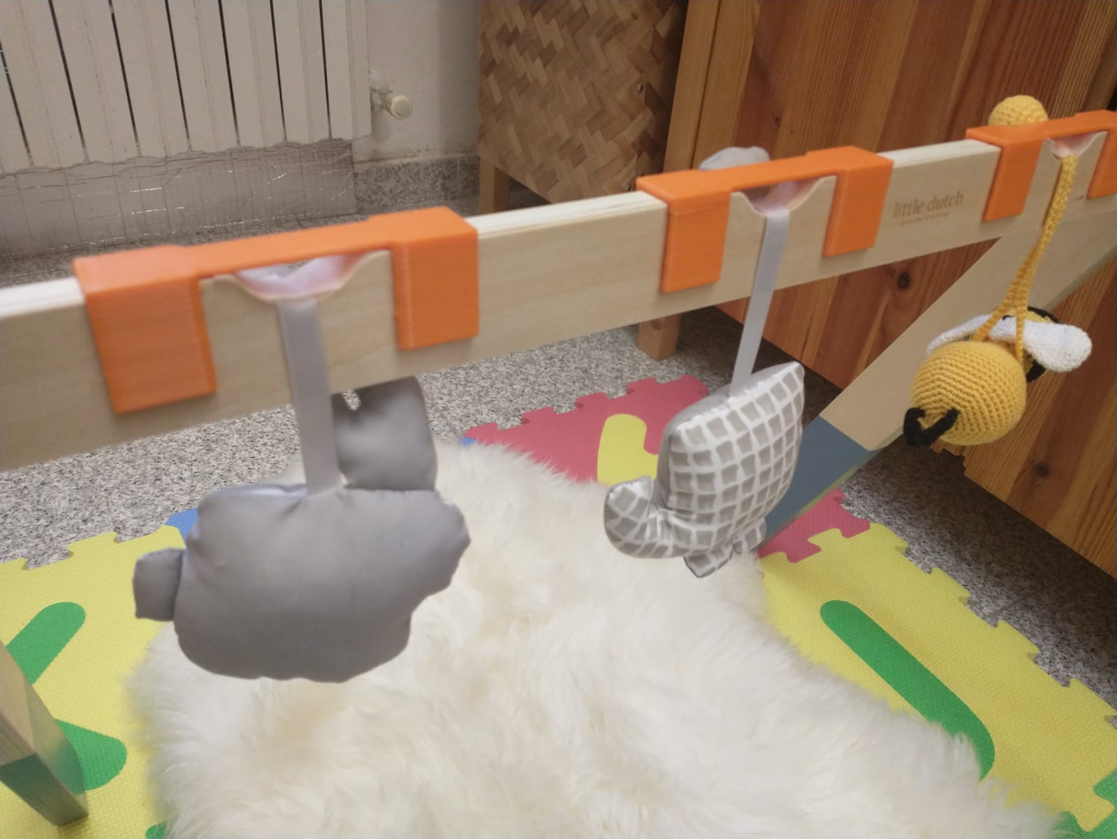 Toy adapter for Babygym Little Dutch