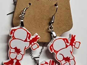 Handala girl jewelry set
