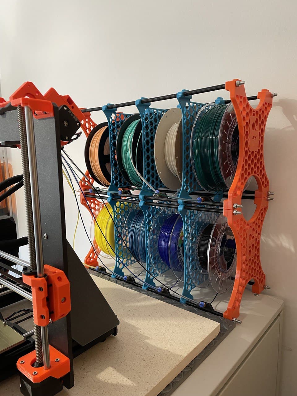 Modular Filament Rack By Xuss46 | Download Free STL Model | Printables.com