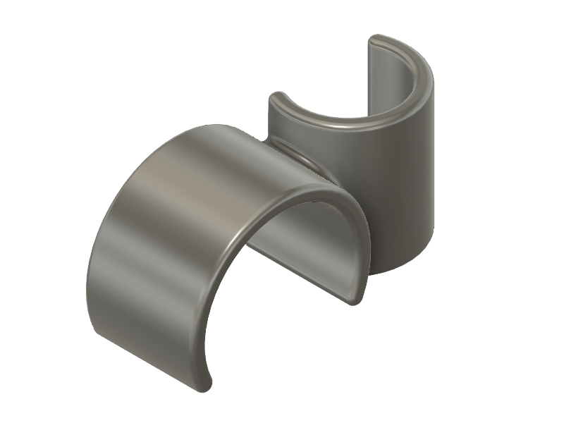 Držák kabelu u žebříkového topení / Cable holder for ladder heating