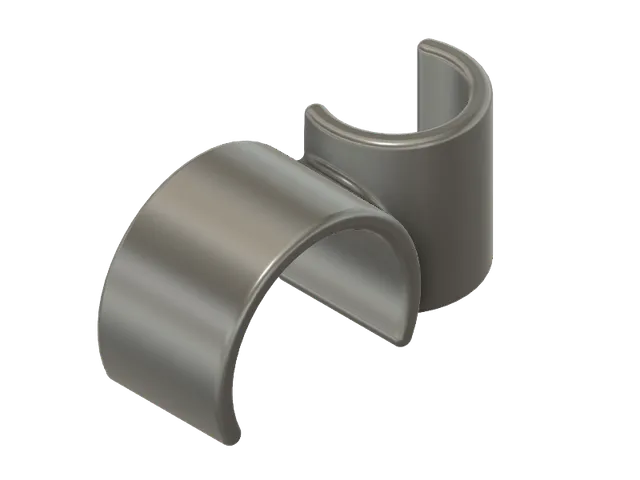 Držák kabelu u žebříkového topení / Cable holder for ladder heating