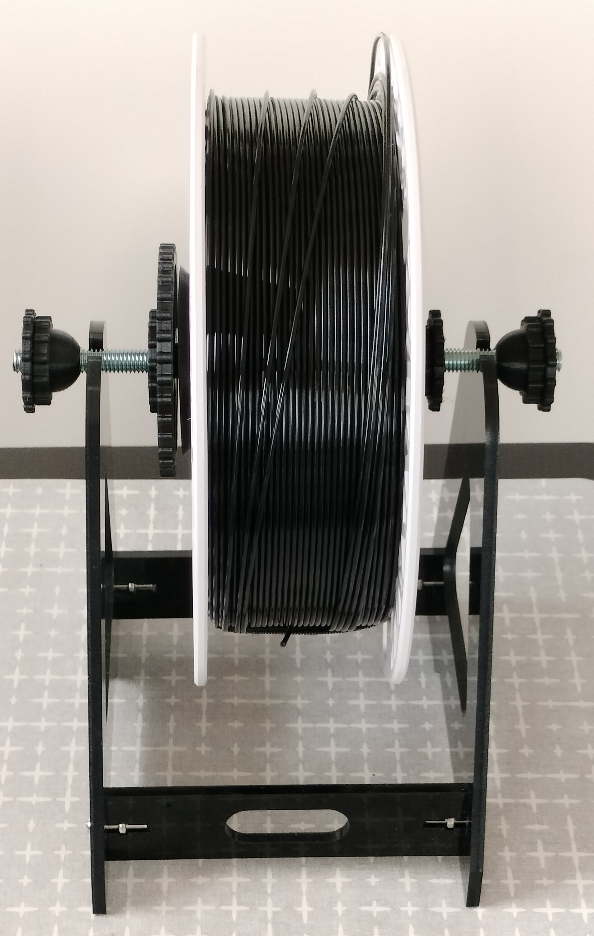 Ball bearing filament spool mount kit for M8 rod