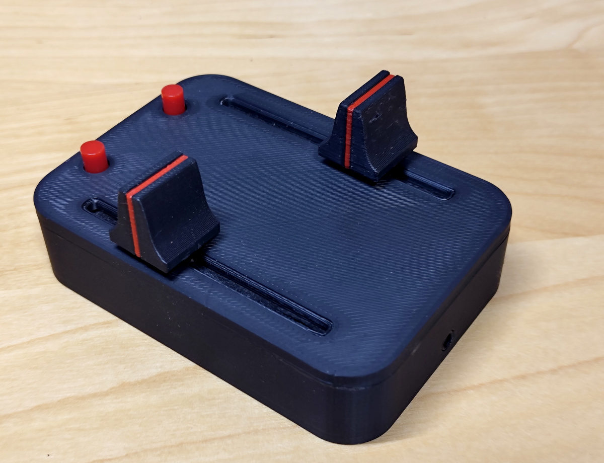 Passive Stereo 2-channel Audio Volume Mixer
