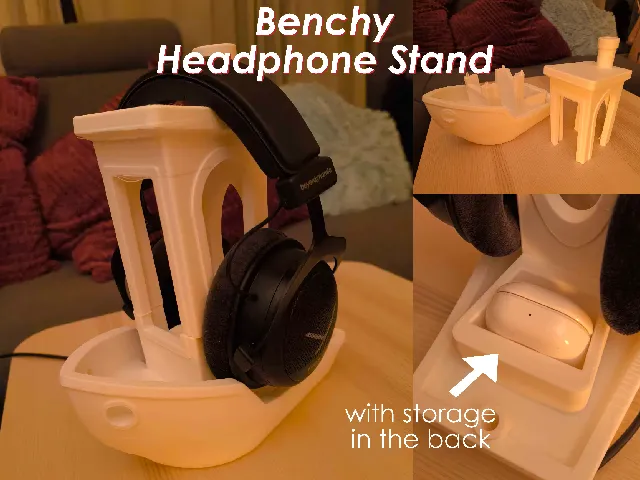 Benchy Headphone Stand