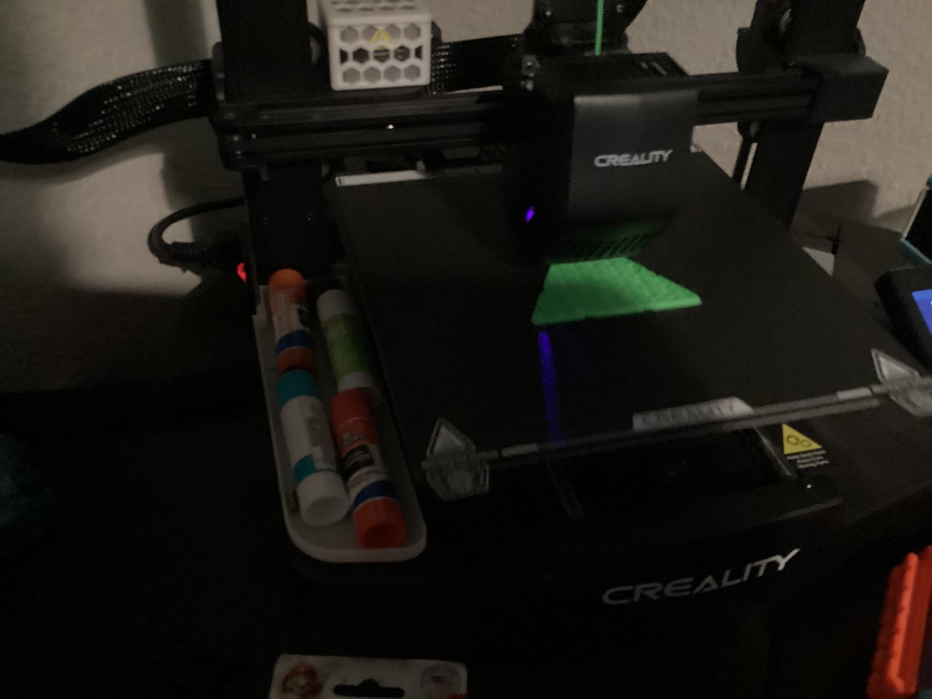 Shorter Bin for Ender 3 V3 SE 3D model thumbnail