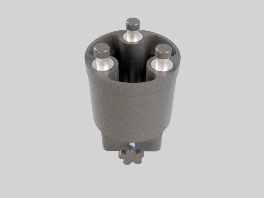 Miniatura 4 do modelo 3D 65mm Pen Plotter Adapter
