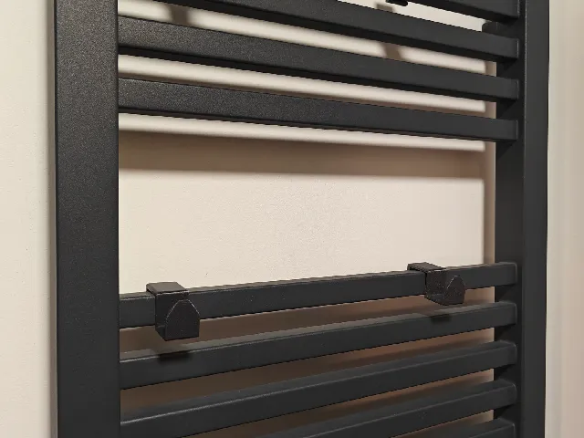 Simple modern towel hook for bathroom radiator