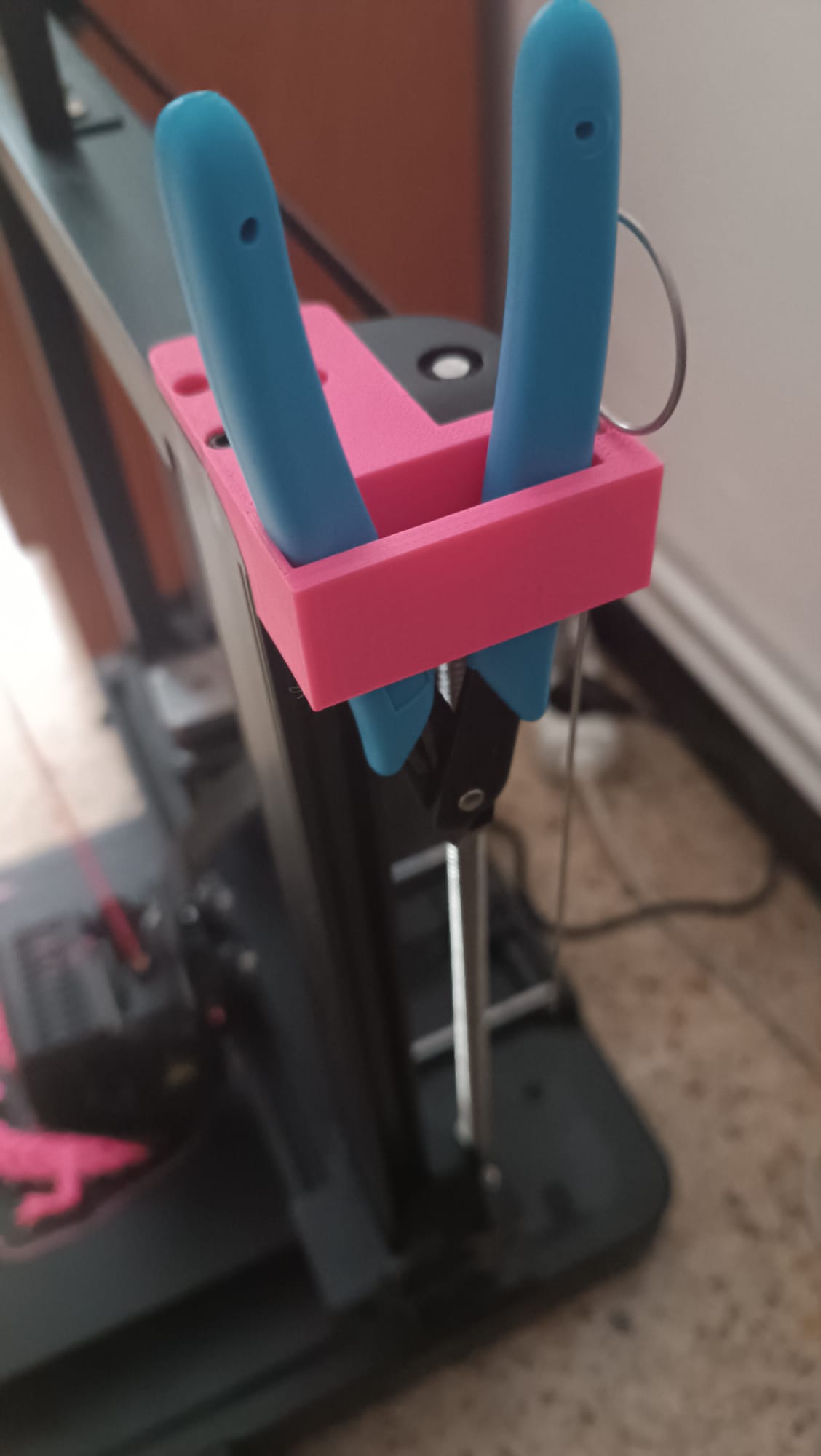 Ender 3 V3 se Tool holder minimal 3D model thumbnail