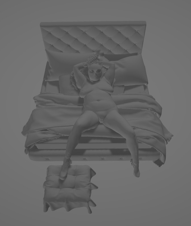 Naked Erotic 3d scan of me