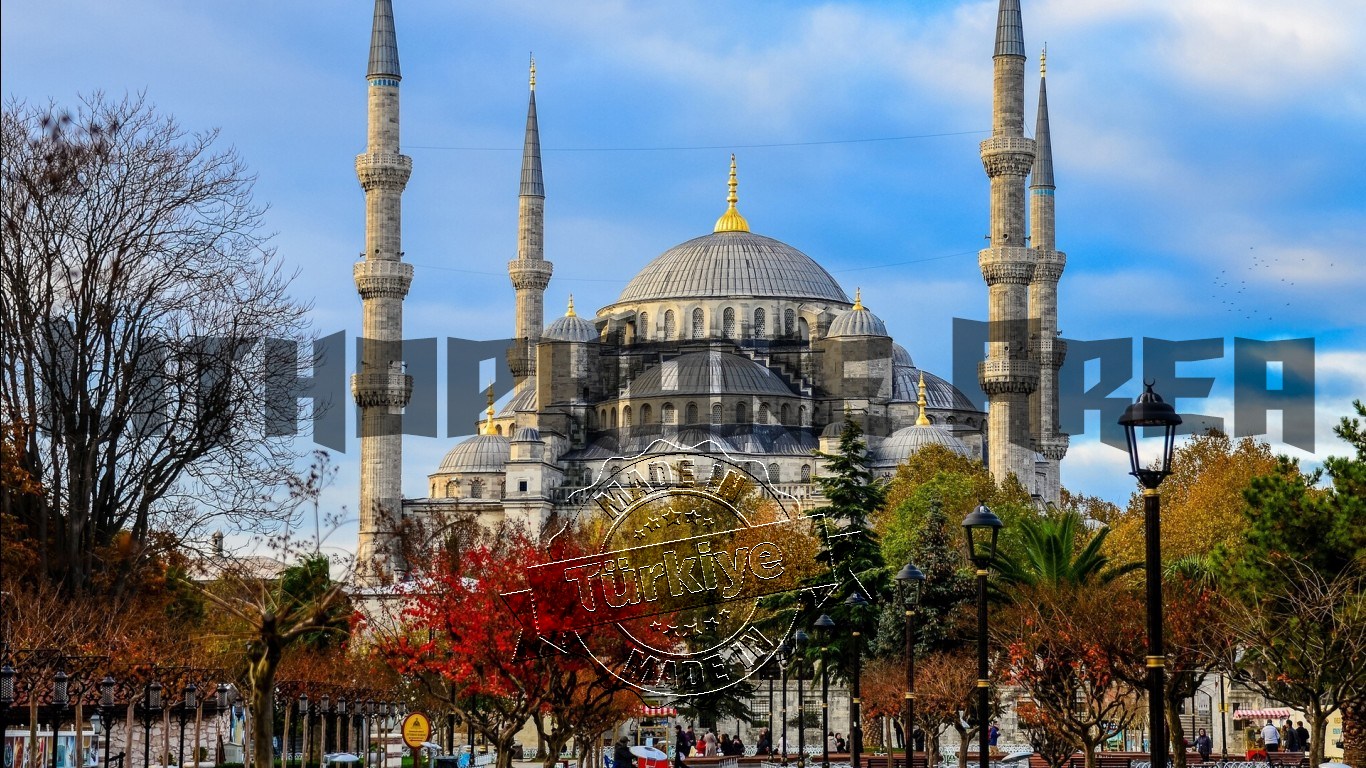 Sultan Ahmed Cami İstanbul Türkiye Lithophane