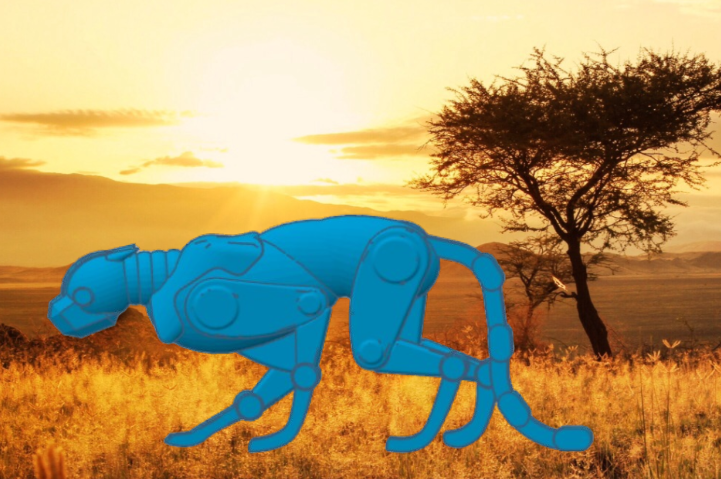Roboter-Gepard