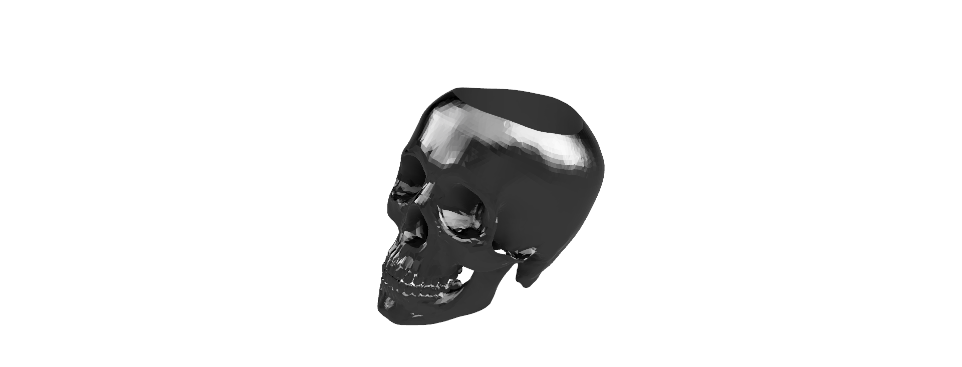 Skull Vase Pen Holder
