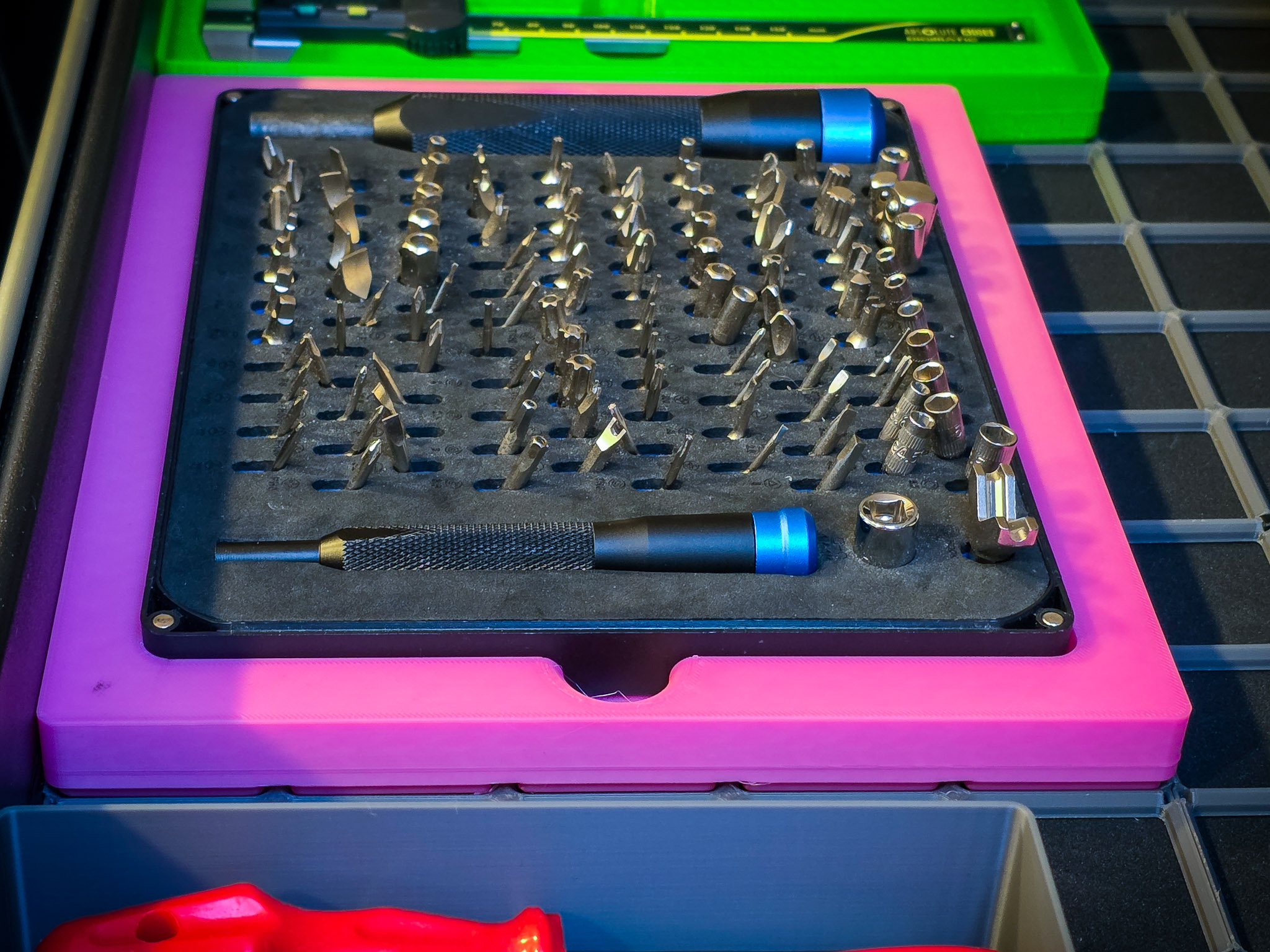 Gridfinity iFixit Manta insert — miniatura 2