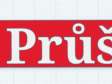 Průša keychain