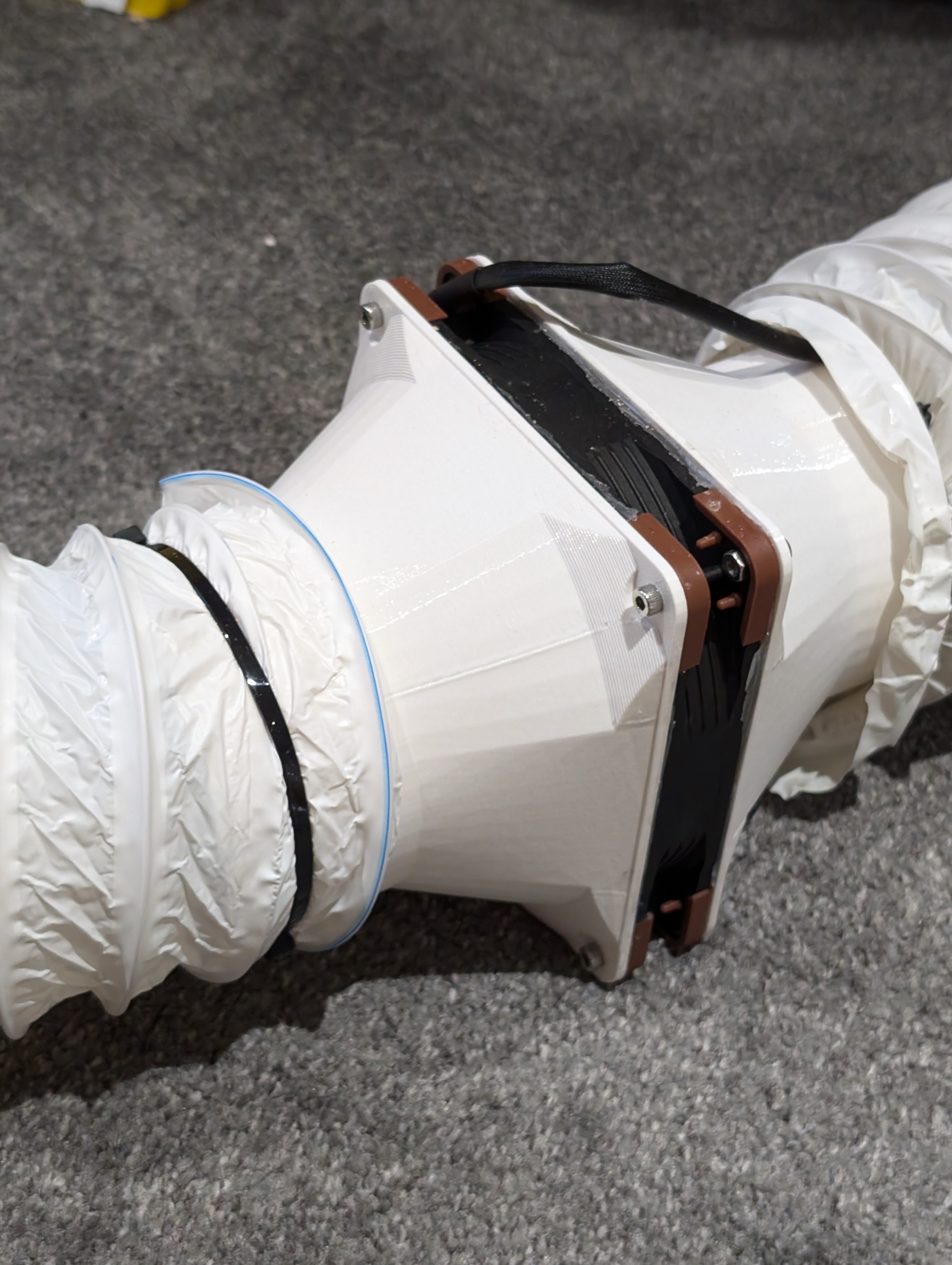 140mm Fan Duct Connector
