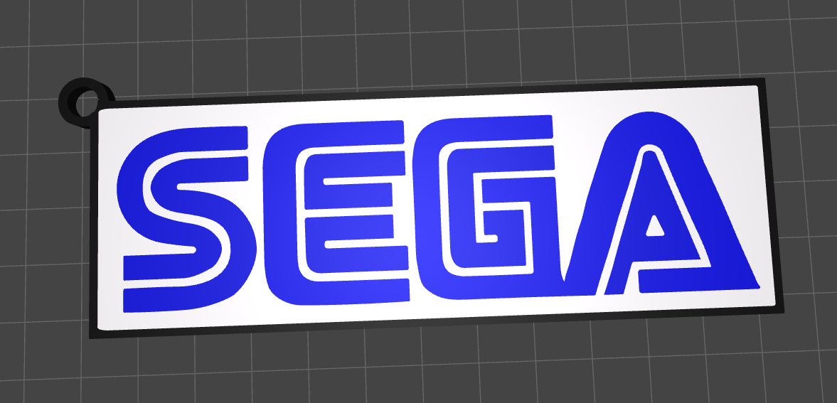 Sega Keychain Retro