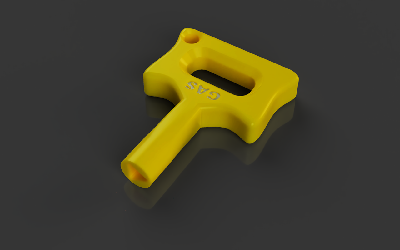 Meter box key EDC (Multi-purpose Stinger)