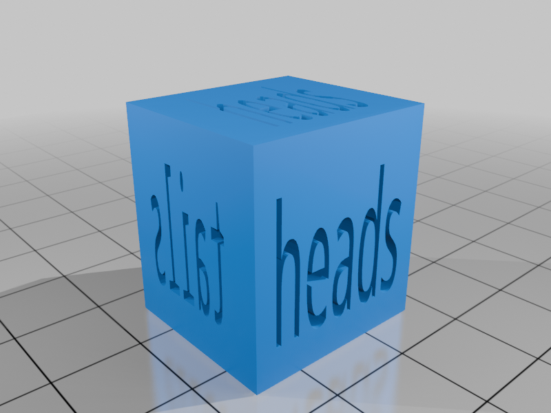 Heads Or Tails Dice