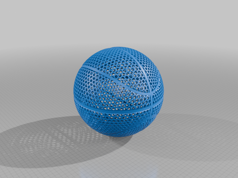 airless basketball
