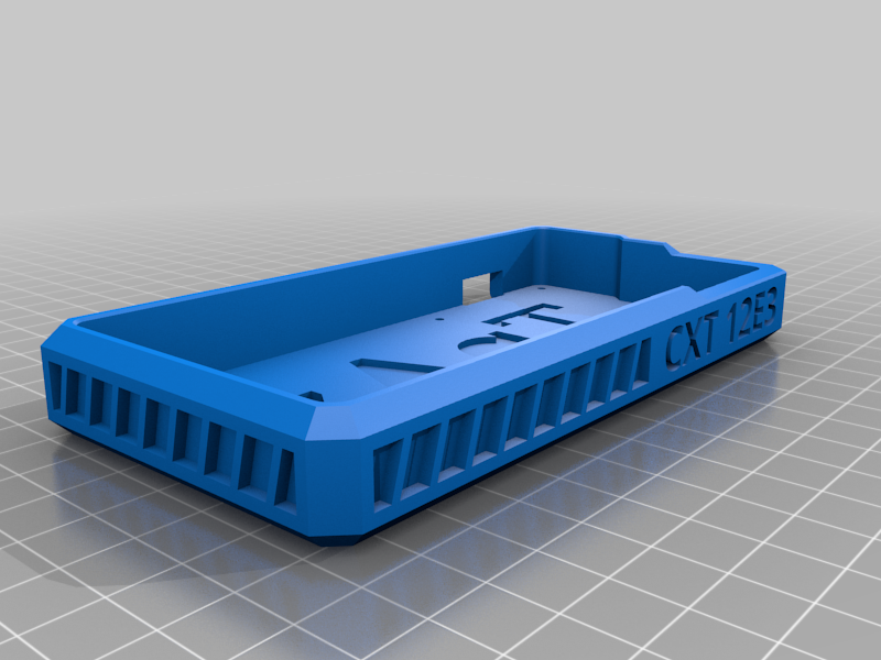 Keyboard case (CXT 12E3) Dial keyboard by zAgT Download free STL model