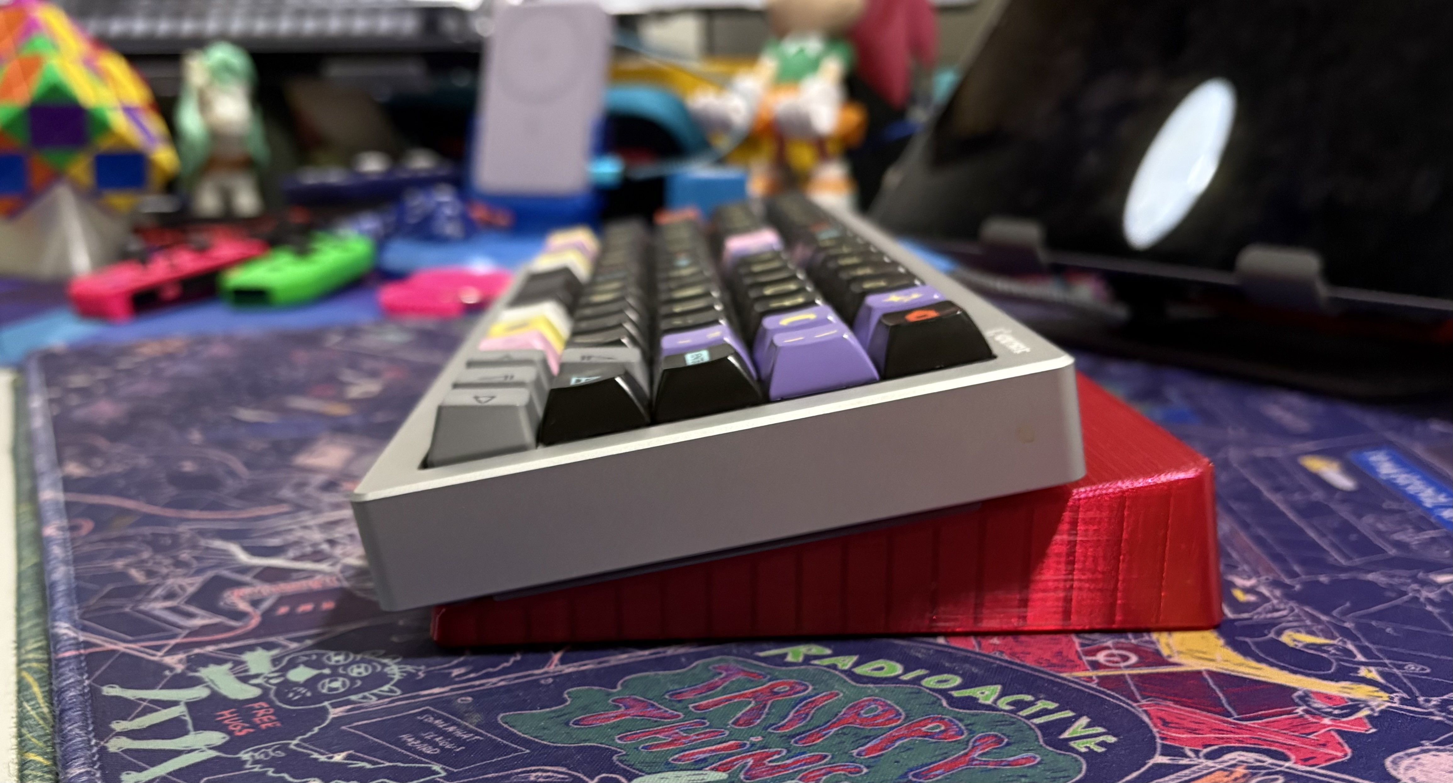 Lift for KPRepublic XD75 Ortholinear Keyboard Aluminum Case