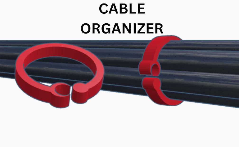 Cable organizer (Print in place)