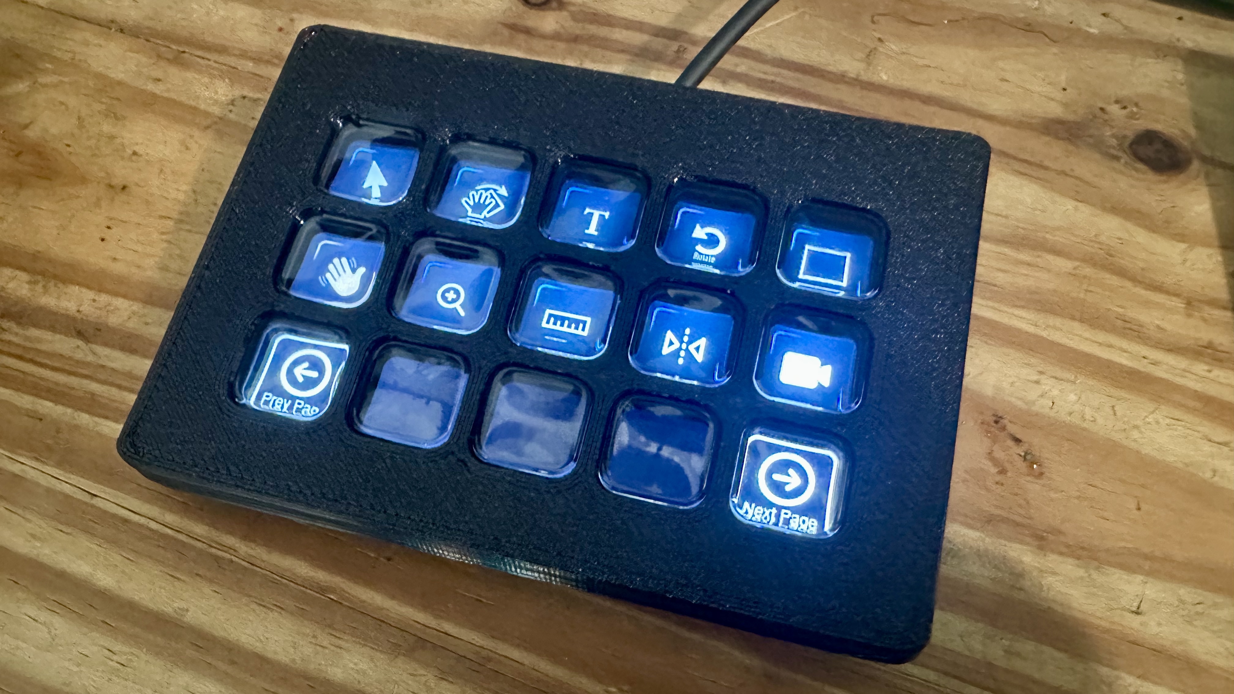 Streamdeck MK2 Clip-on Faceplate