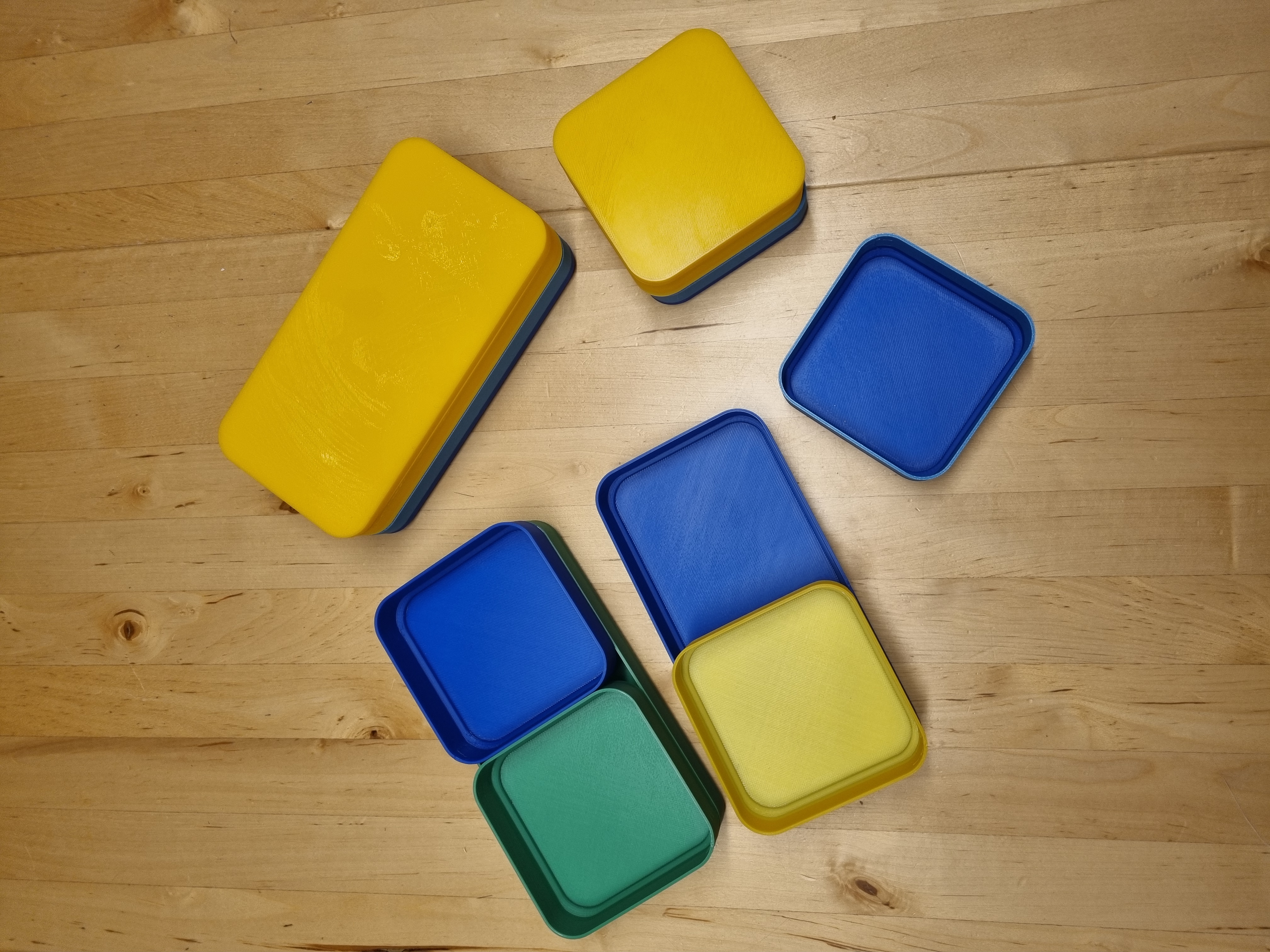 Miniatura 2 do modelo 3D Sorting Trays (new sizes)