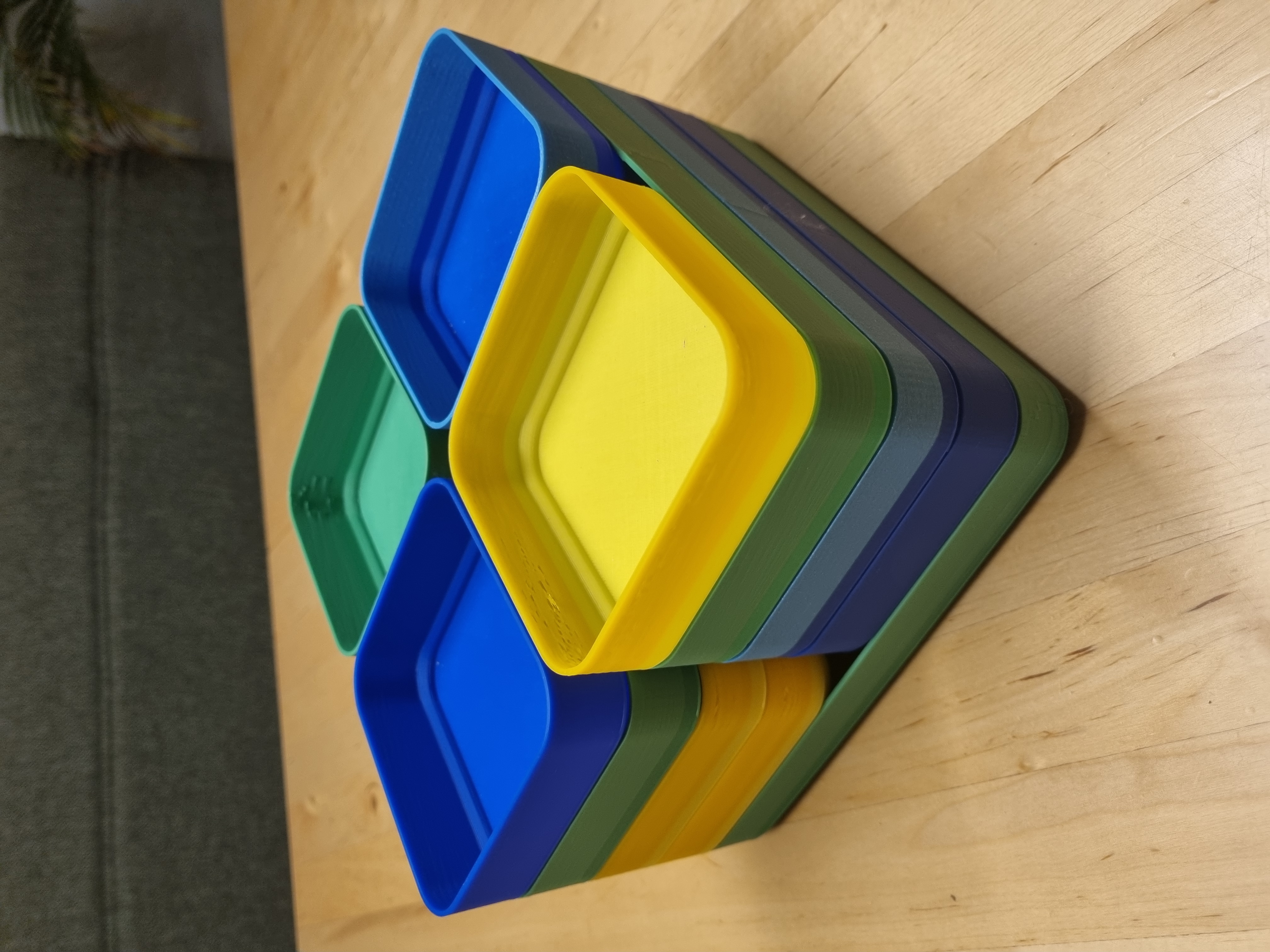 Miniatura 4 do modelo 3D Sorting Trays (new sizes)