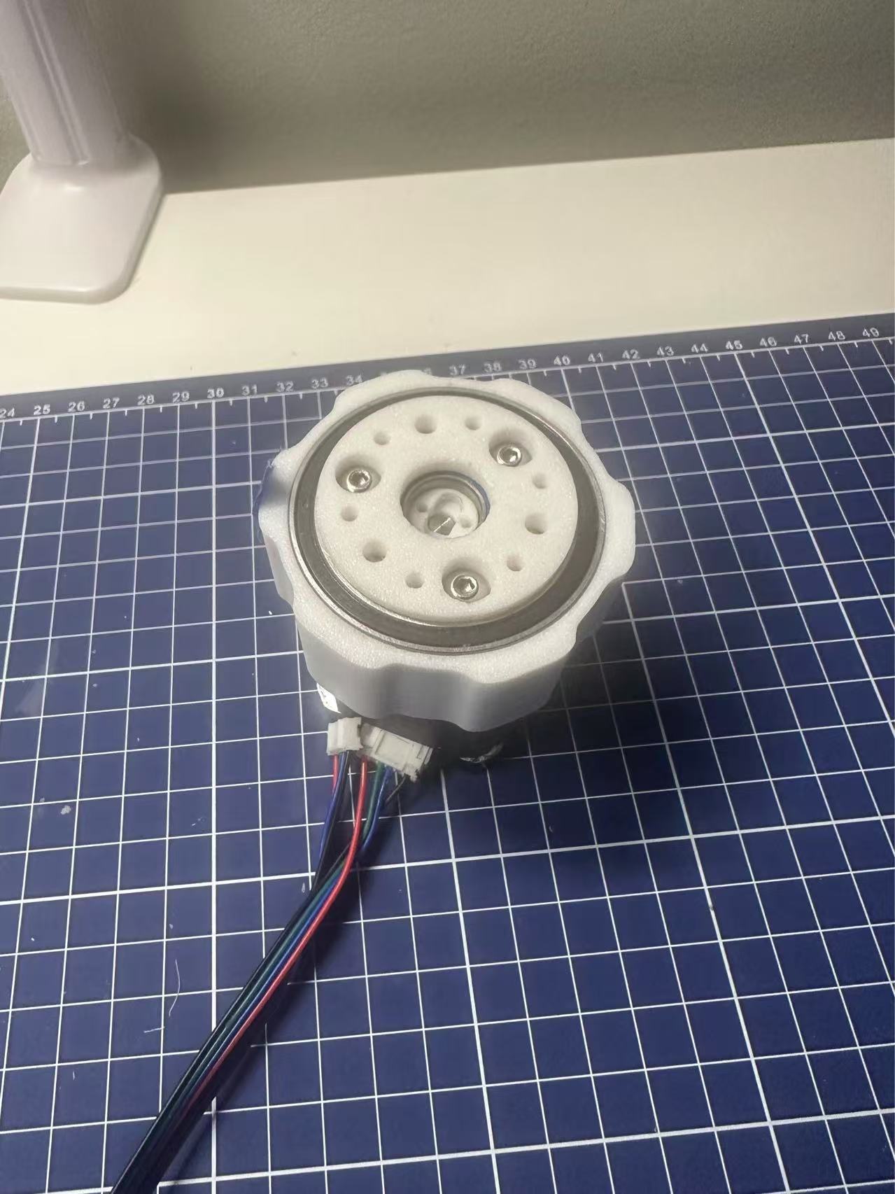 A  3D printed 20:1 Cycloid Gearbox with two rotors  for  Nema 17