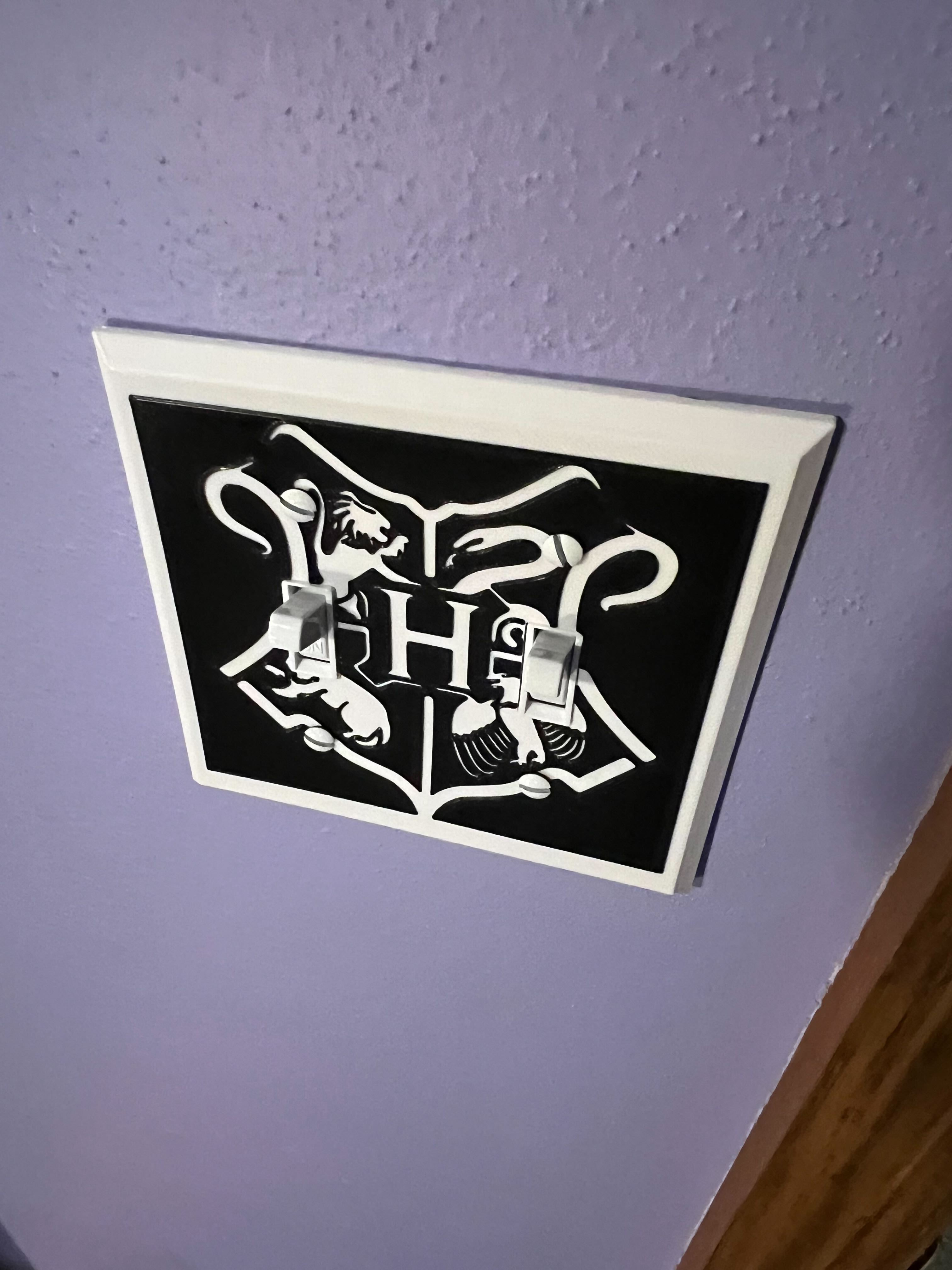 Harry Potter Light Switch Plate