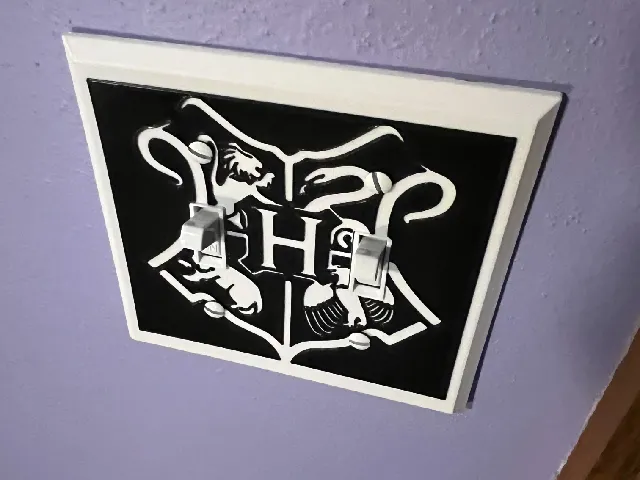 Harry Potter Light Switch Plate