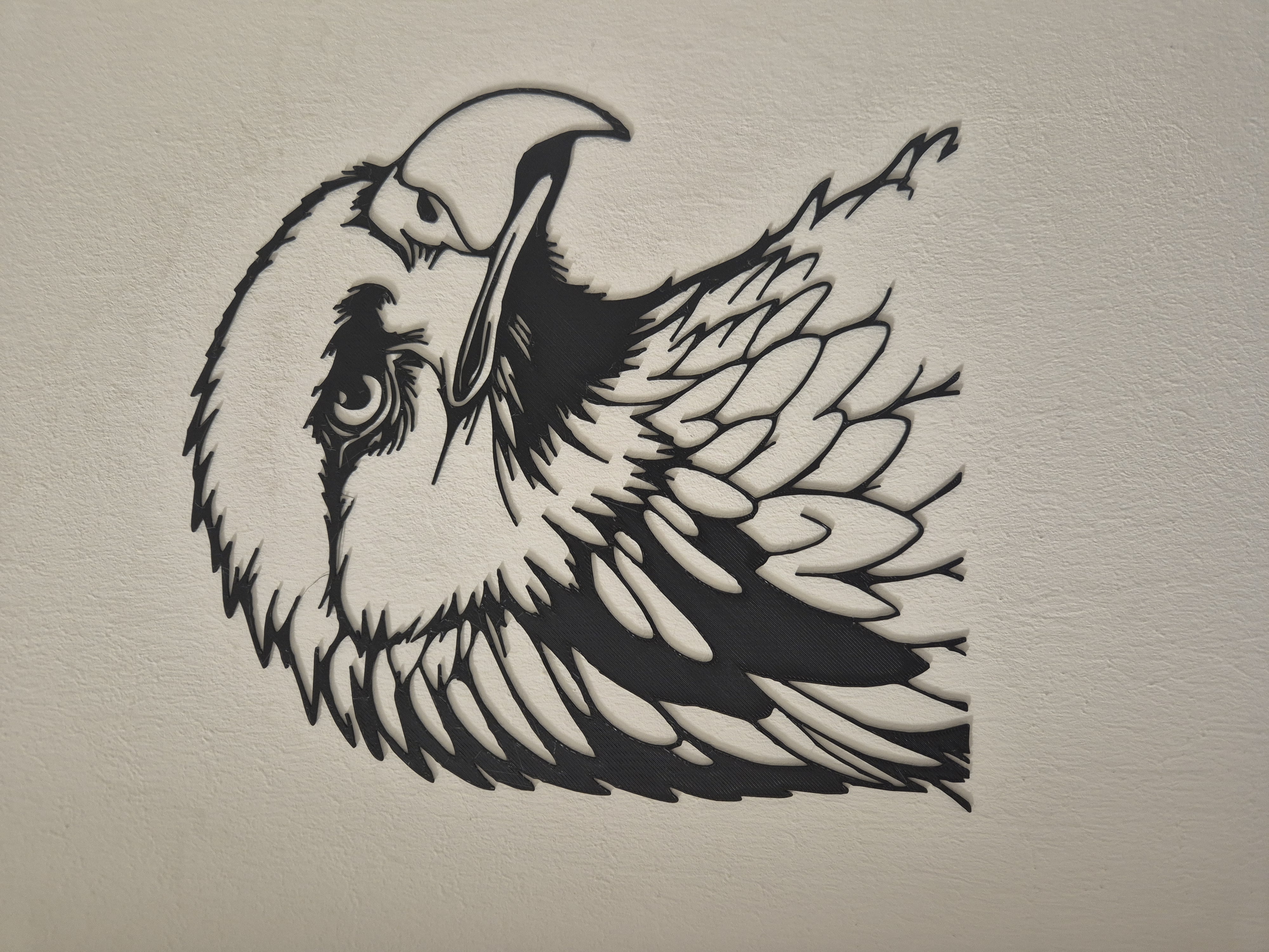 Eagle Head - Line Art