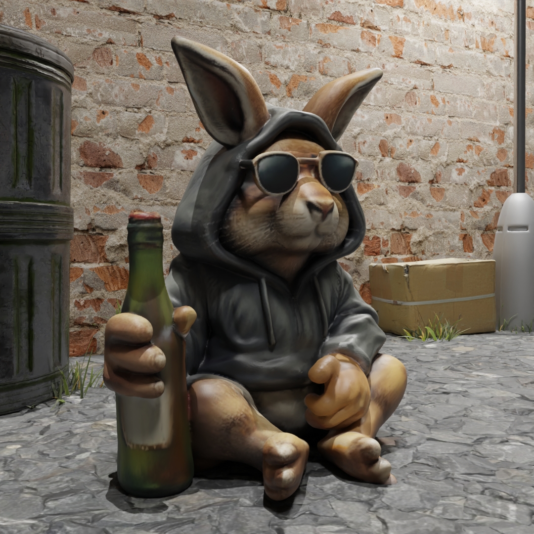Cool Rabbit - Figure  8