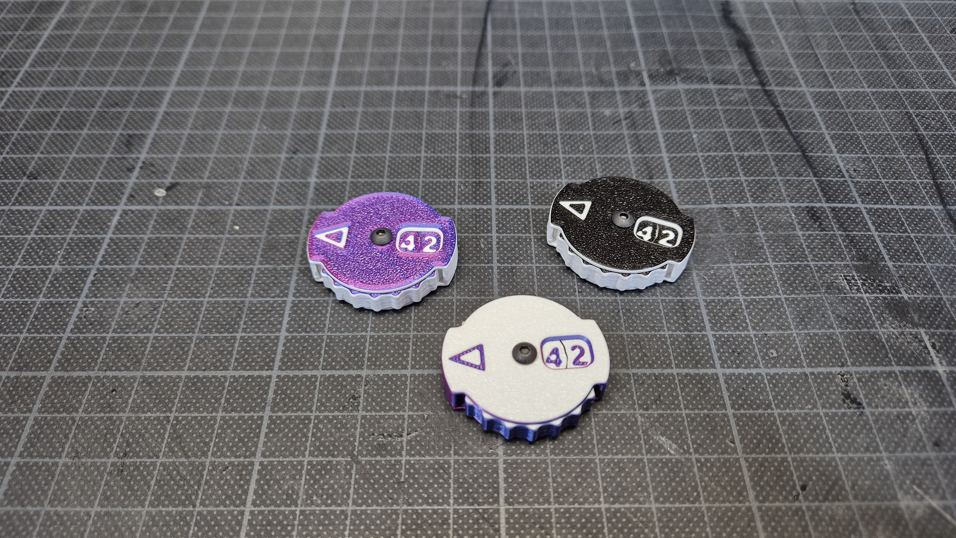 Small mechanical wound tracker / counter